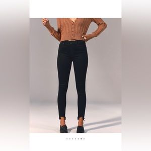 Abercrombie & Fitch super skinny ankle high rise